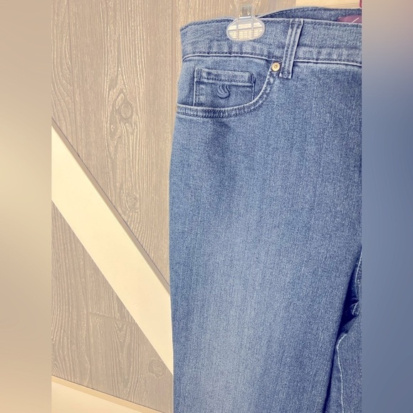 B11.03 NWT Gloria Vanderbilt Amanda jeans  14P SHORT - Picture 4 of 5